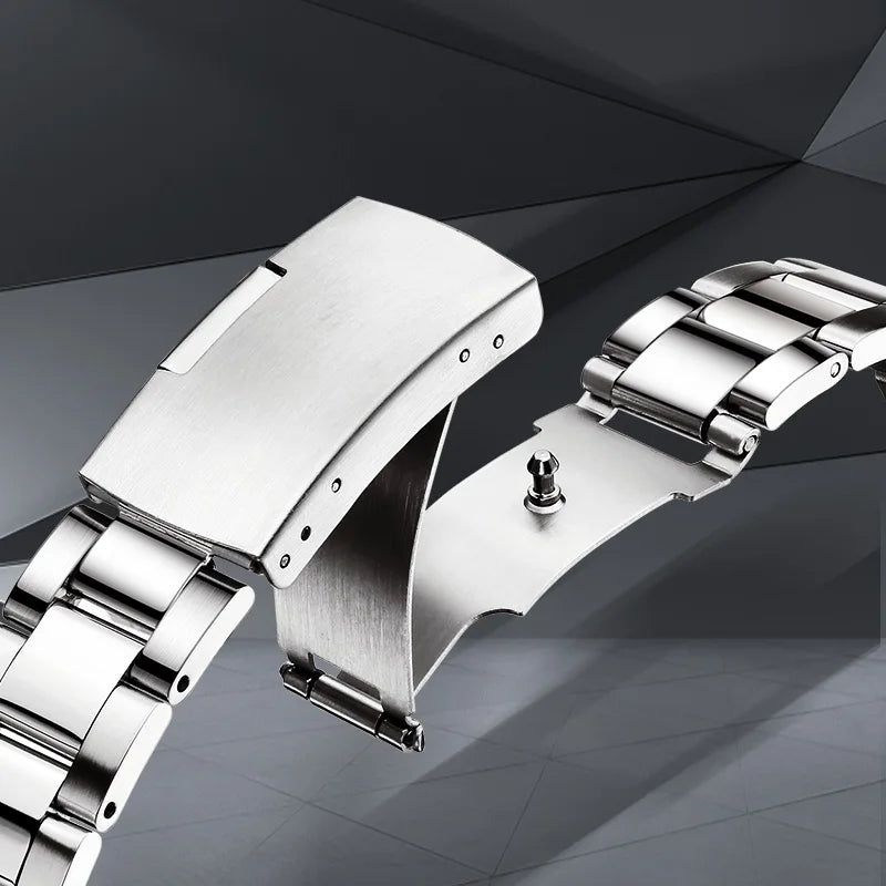 TIMEARTX Fashion Men's Watches Classic Multifunctional Chronograph Quartz Wristwatch Calendar Watches for Men